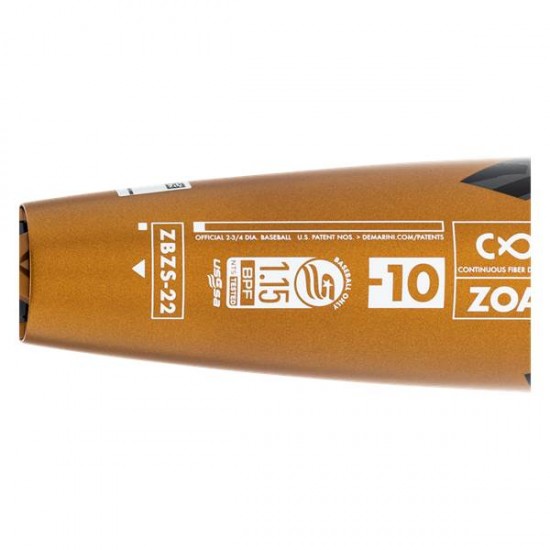 2022 DeMarini Zoa -10 USSSA Baseball Bat: WTDXZBZ22 ☆ Diacount Store